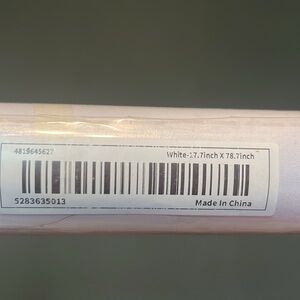 White contact paper Roll